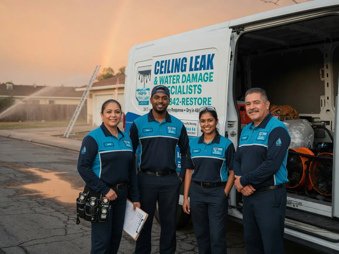 Ceiling Leak Cleanup company in Van Hornesville, NY