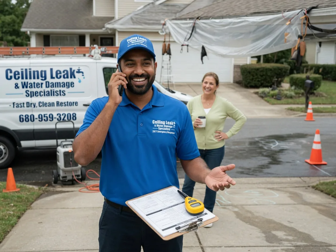 Ceiling Leak Cleanup Van Hornesville, NY FAQs